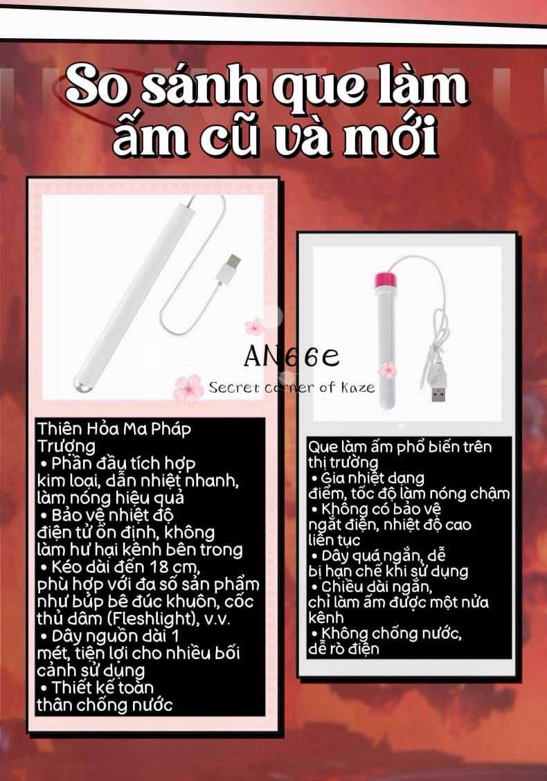 Que làm ấm nâng cấp An66e