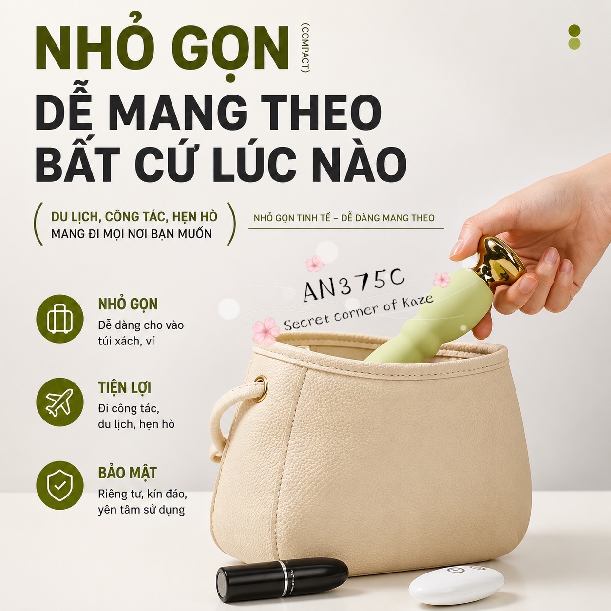 Miji green plug AN375c