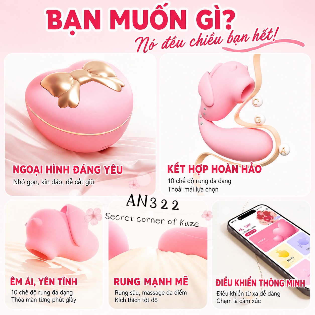 Valentine heart AN322