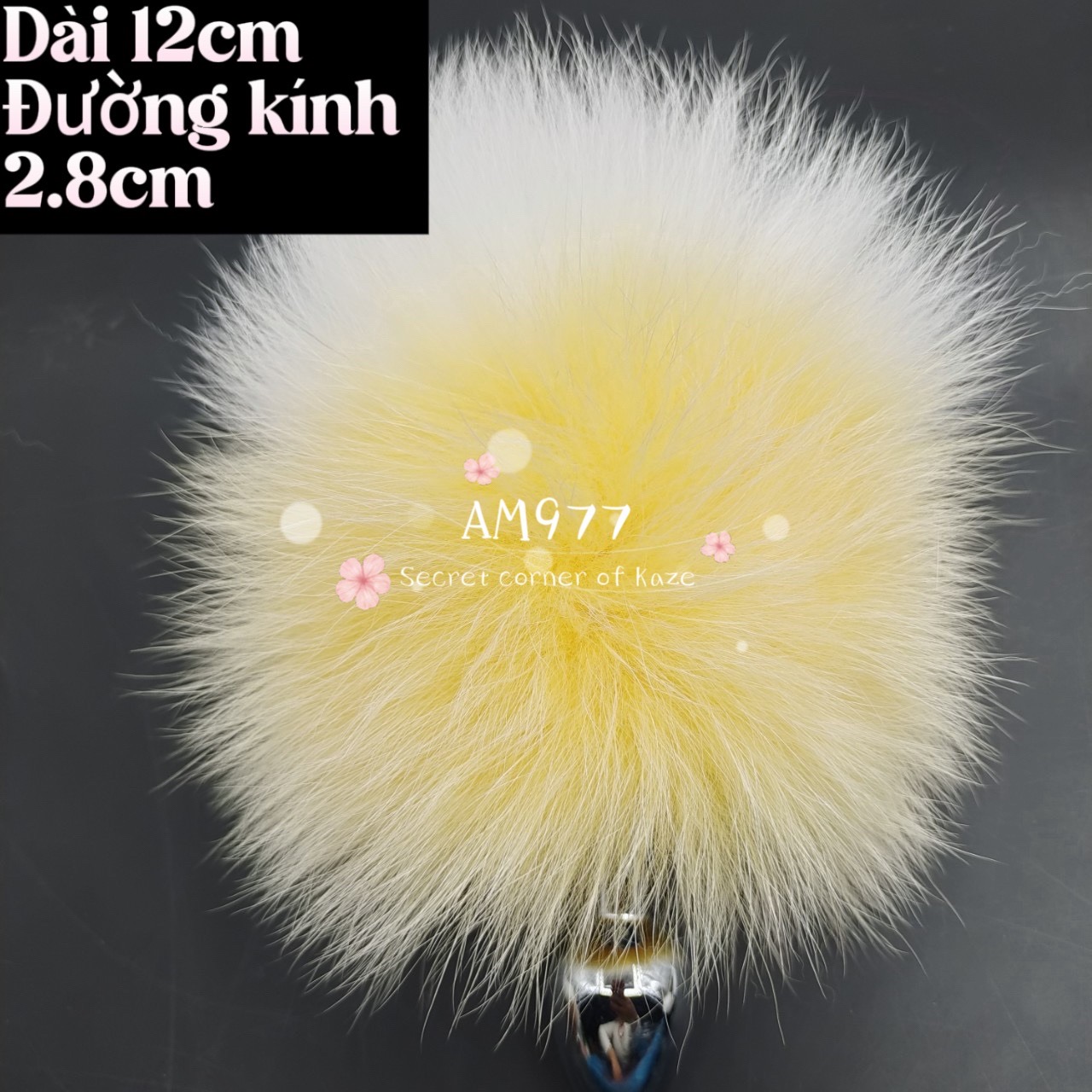 Đuôi thỏ nhiều màu AM977