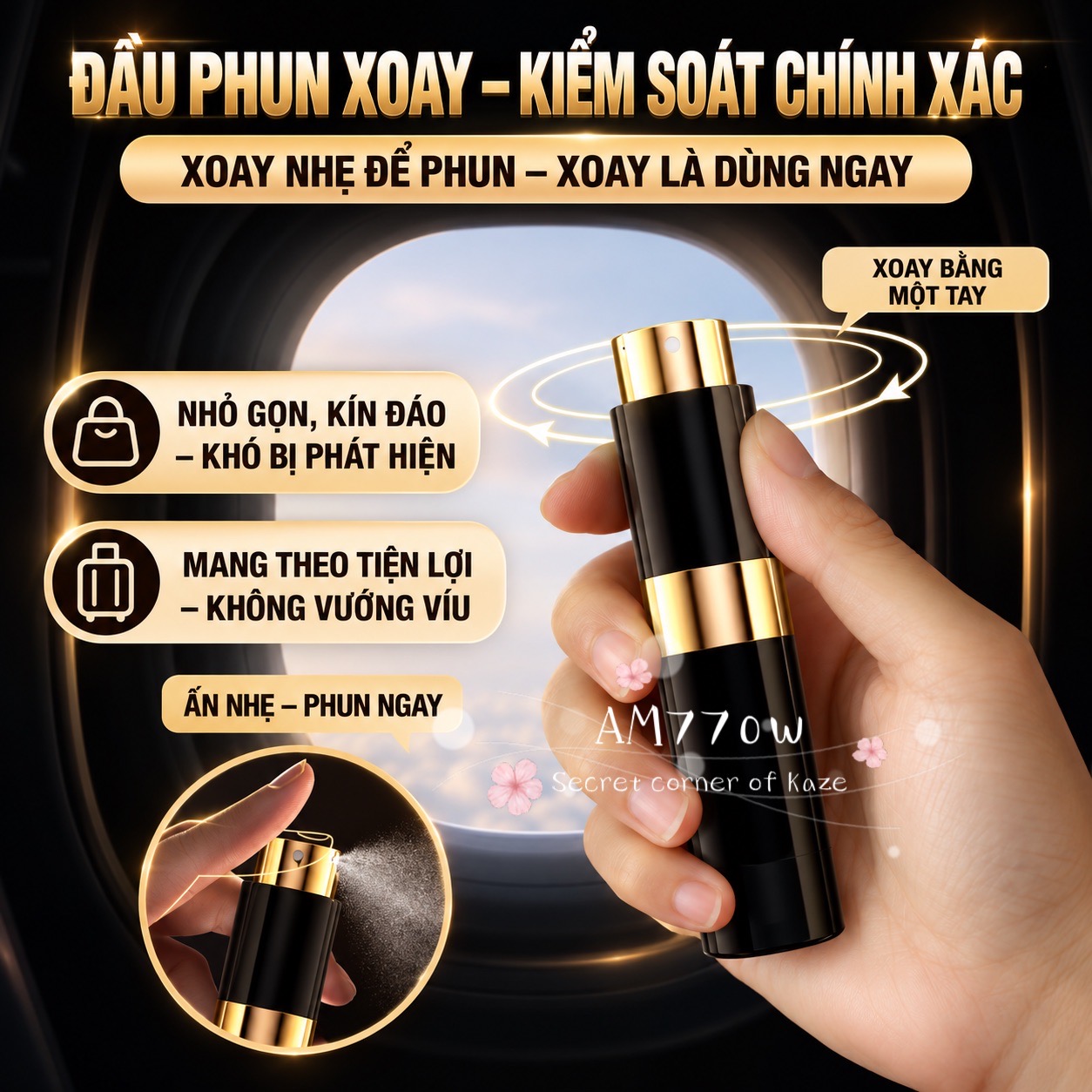 Xịt kéo dài AM770w