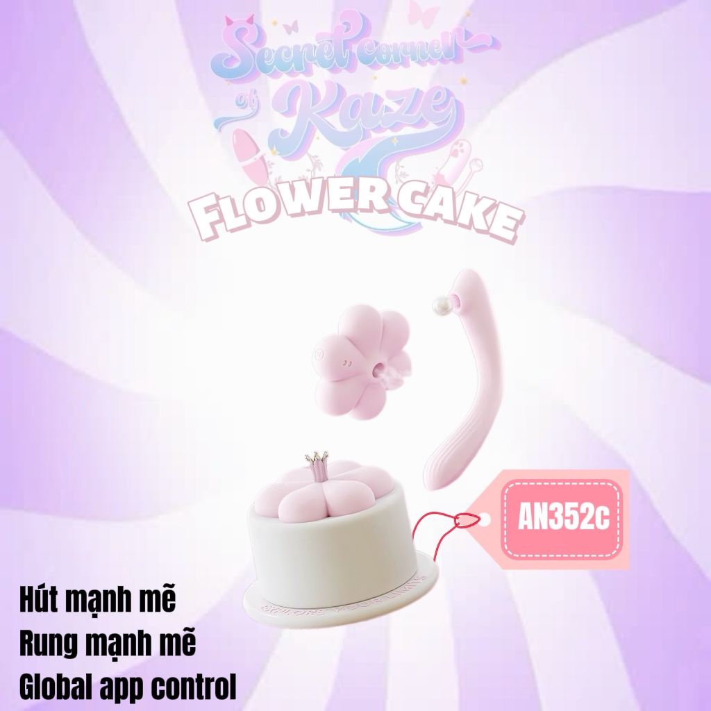 Flower cake AN352c