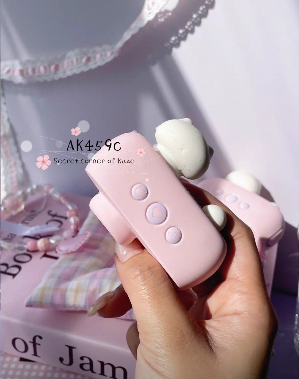 Popo cat sextoy hút rung AK459c