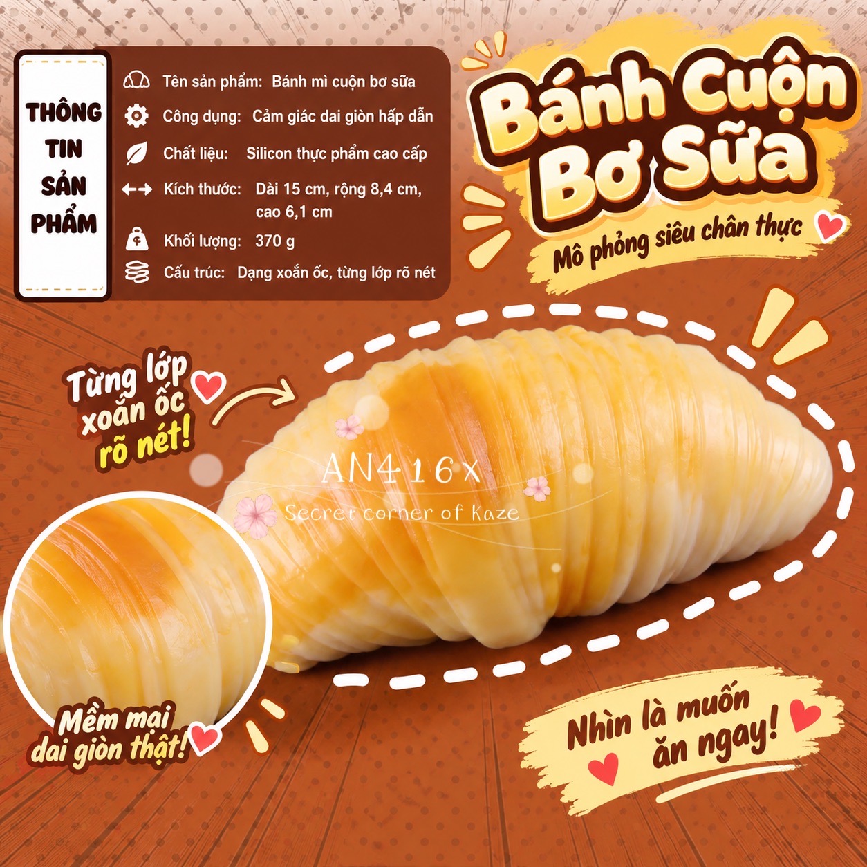 Series bánh mì AN416x