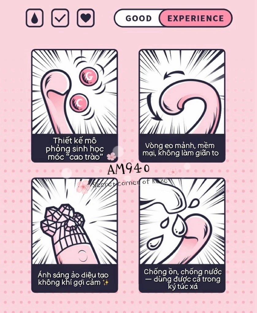 Gậy mèo pha lê AM940