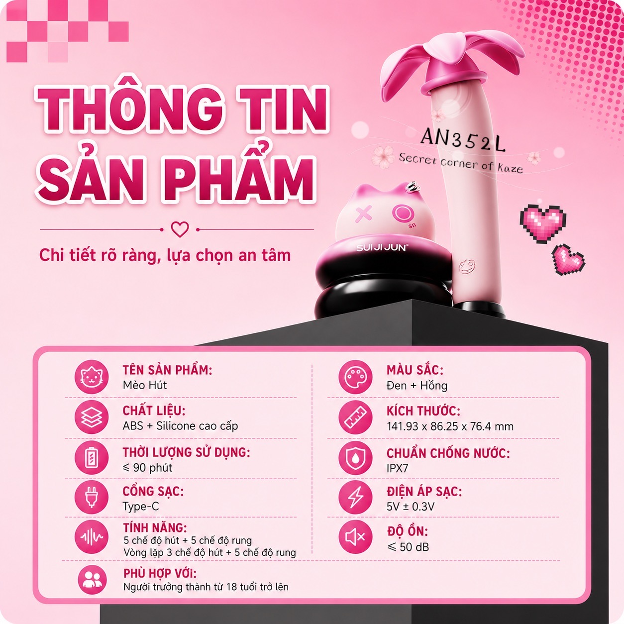 Mèo dừa AN352L