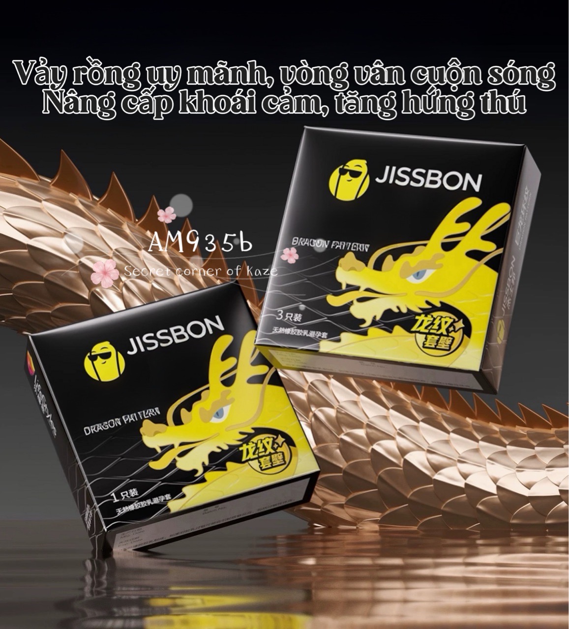 Bao cao su vẩy rồng  AM935b