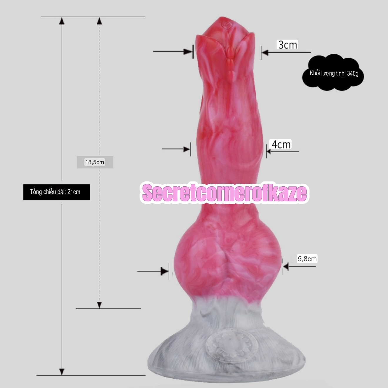 Toy bơm gel Rainbow