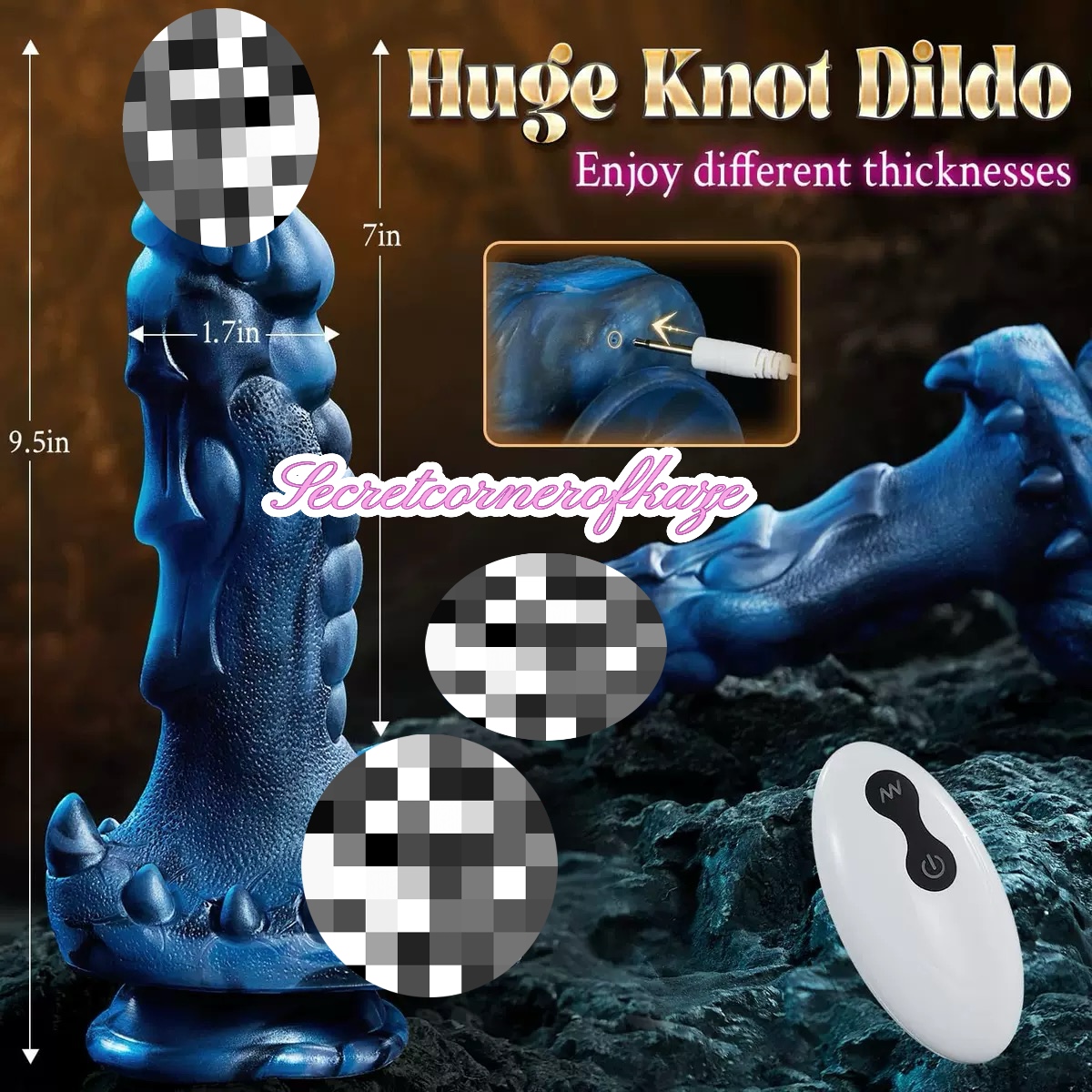 Toy monster massage big size Am866