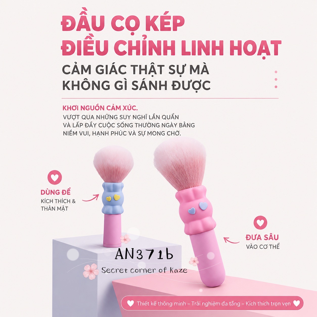 Cọ makeup xinh AN371b