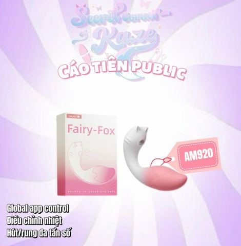 Cáo tiên hoa đào AM920