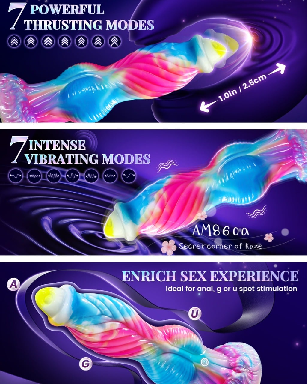 Rainbow horse AM860a