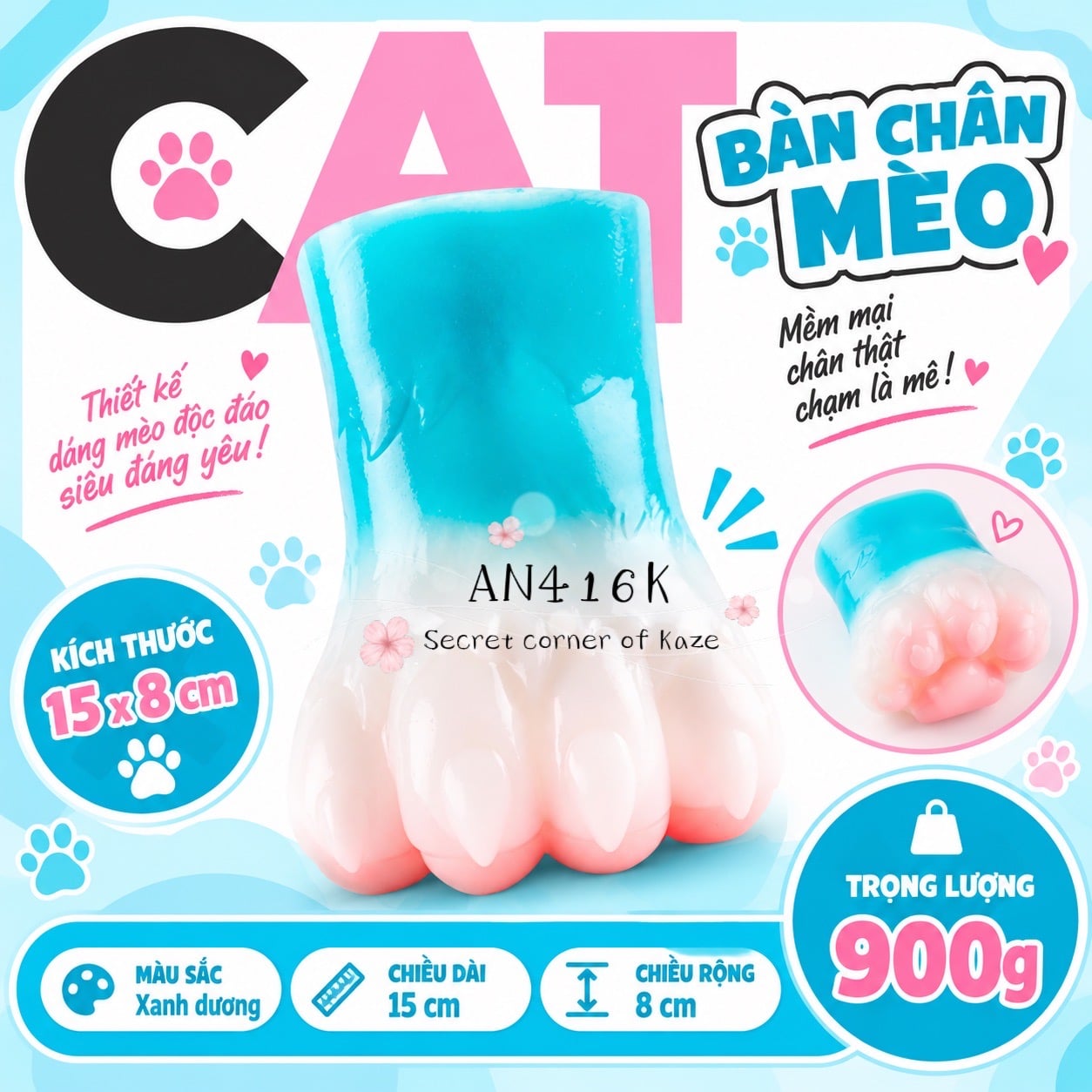 Furry Paw AN416K