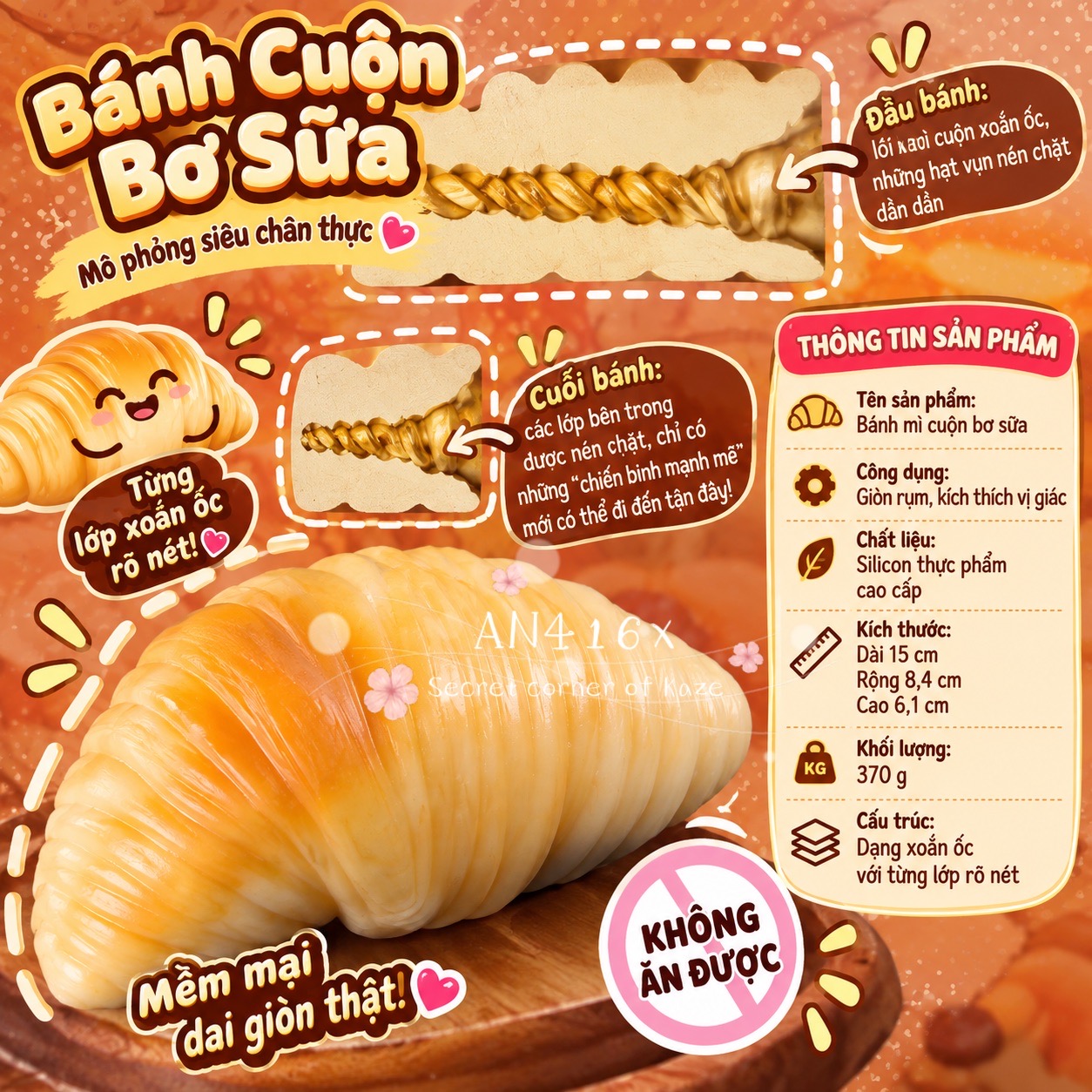 Series bánh mì AN416x