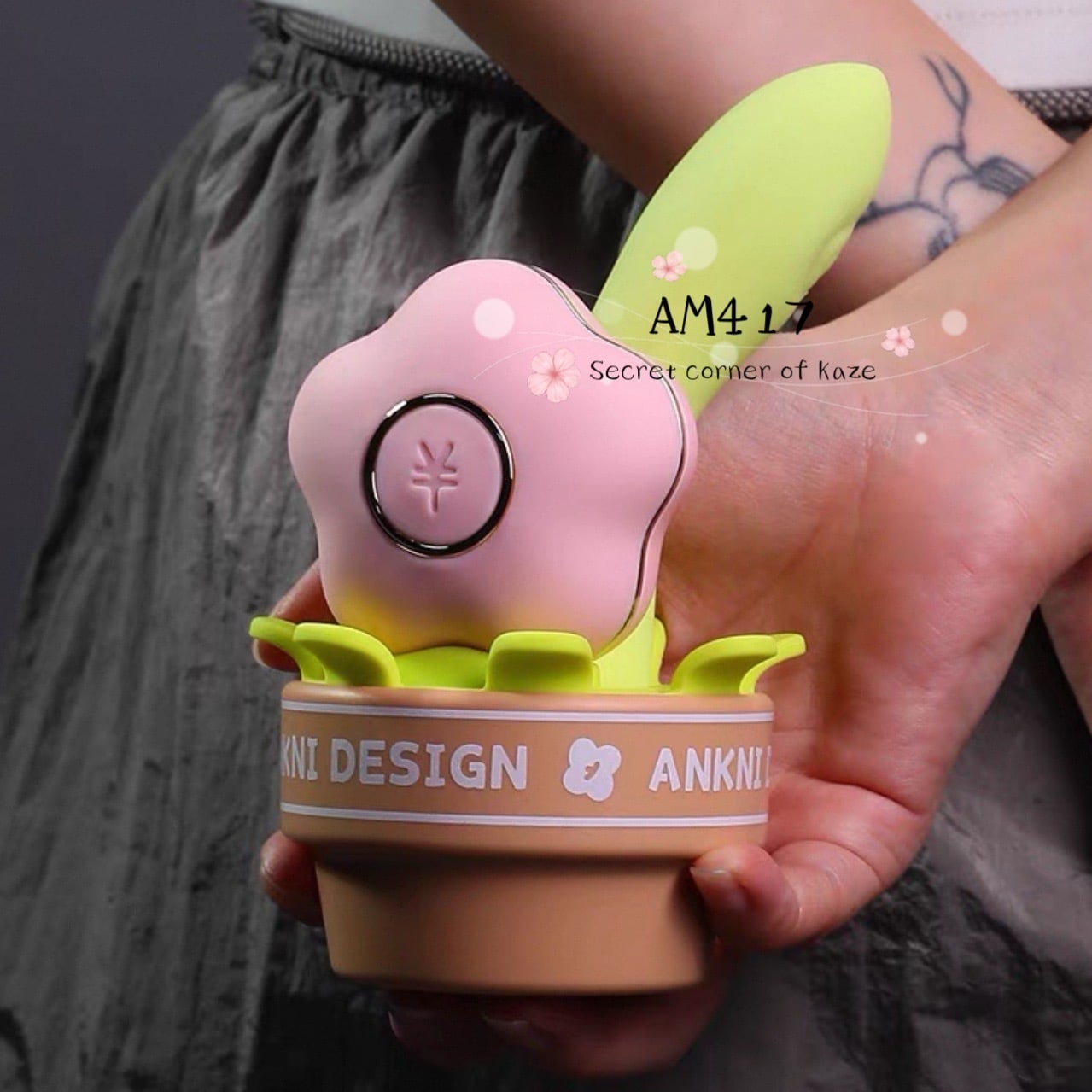 Chậu hoa massage AM417