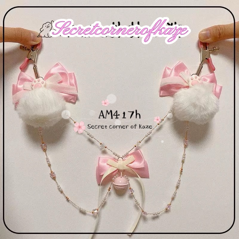 Kẹp ti chân mèo bông AM417h