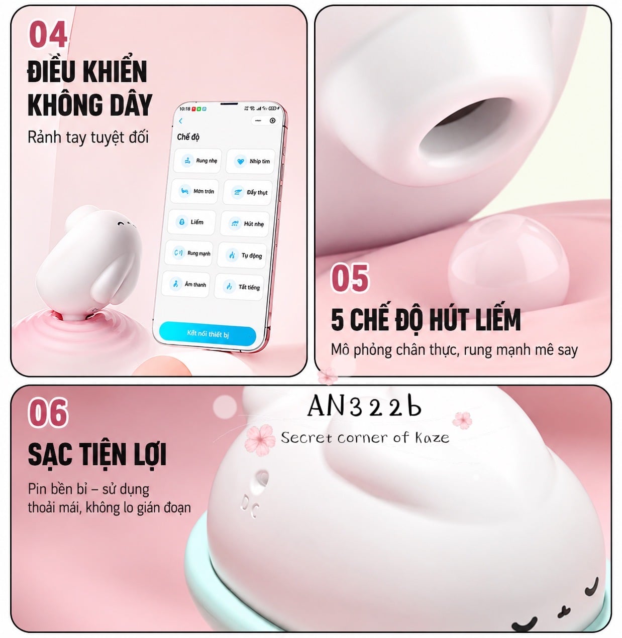 Bathing bunny AN322b