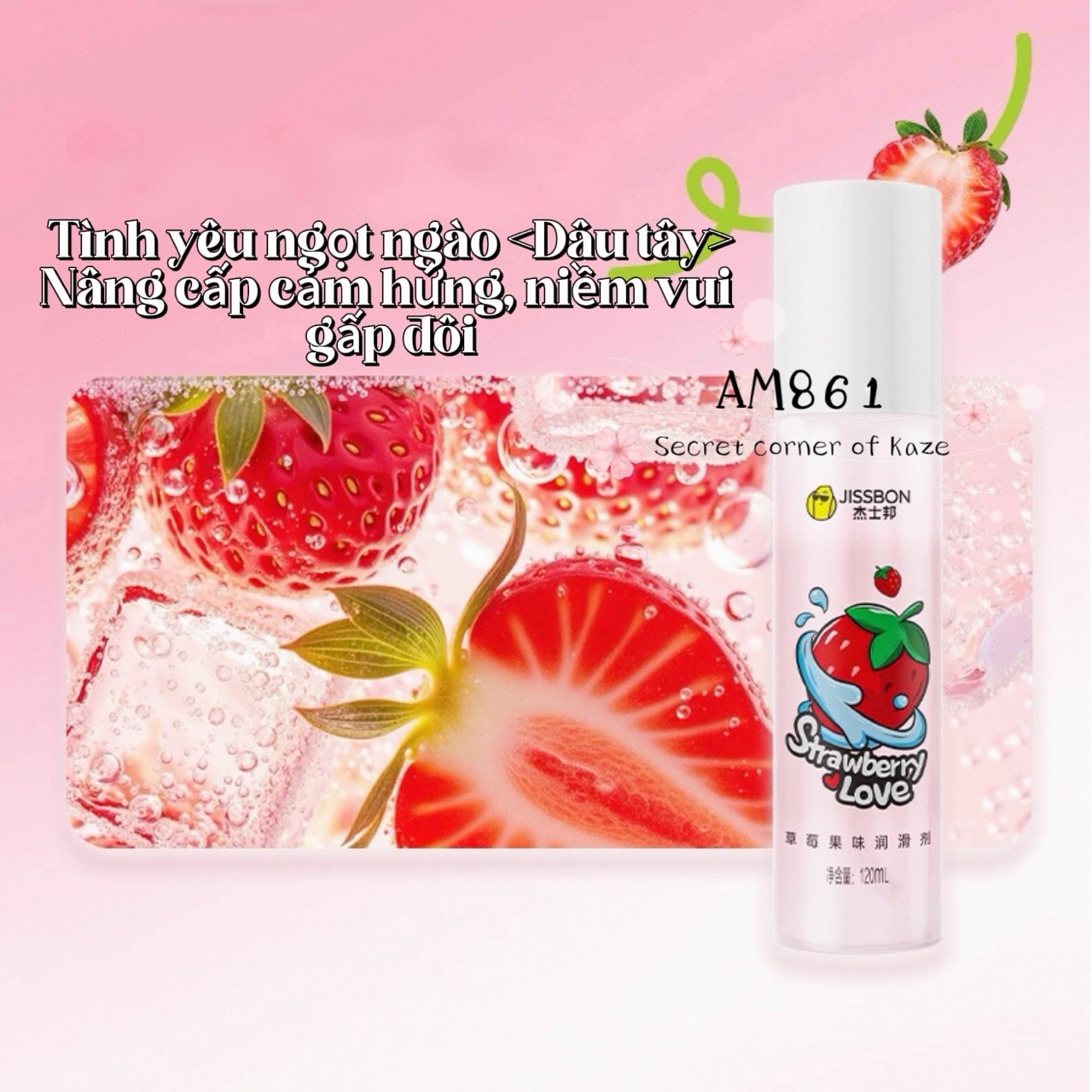 Gel bôi trơn vị trái cây Jissbon 120ml AM861