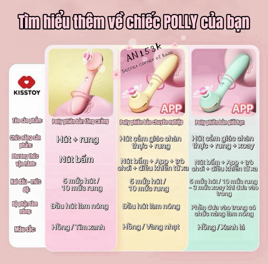 Polly máy hút đỉnh cao AN153K
