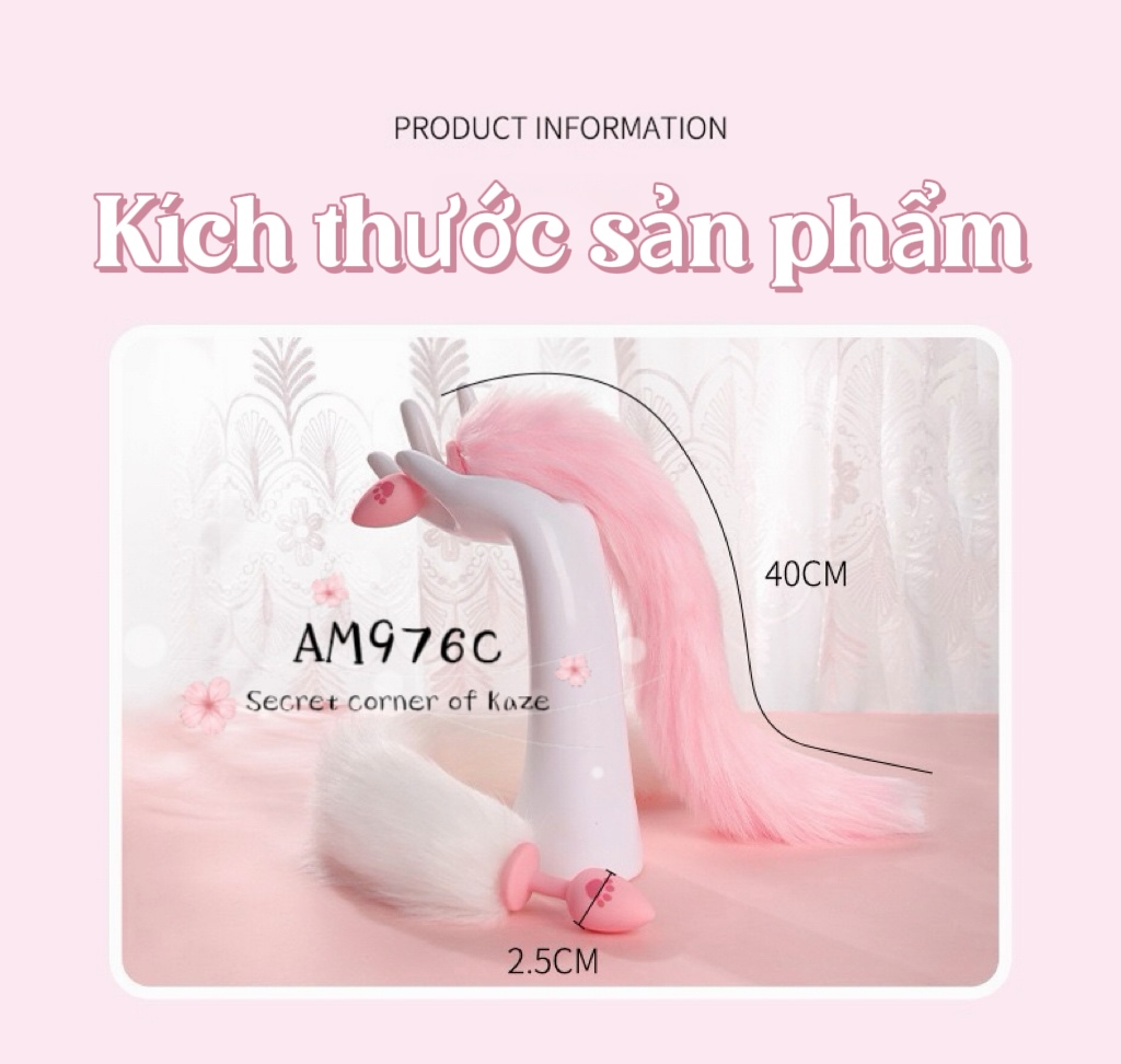 Đuôi mèo đèn led AM976c