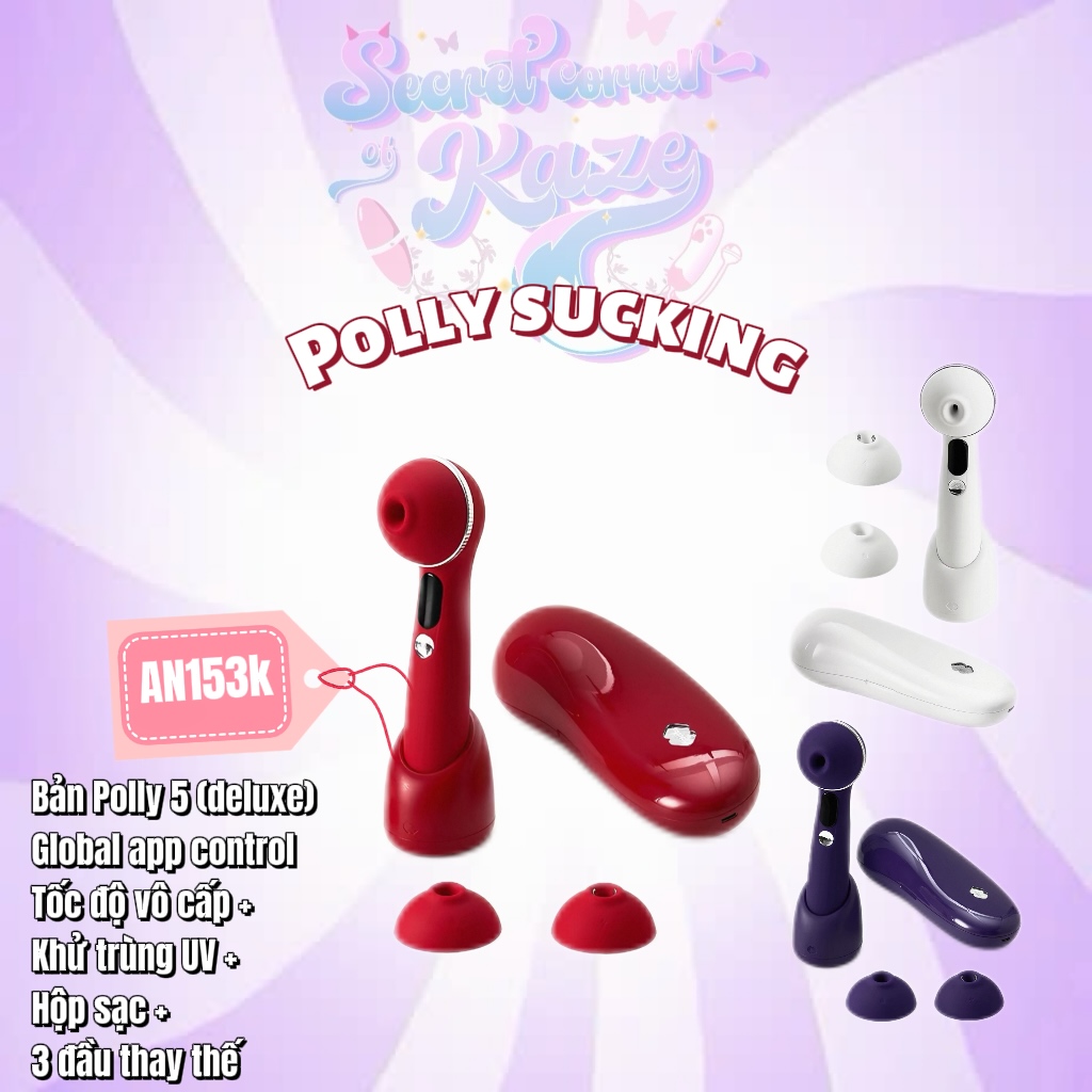 Polly máy hút đỉnh cao AN153K