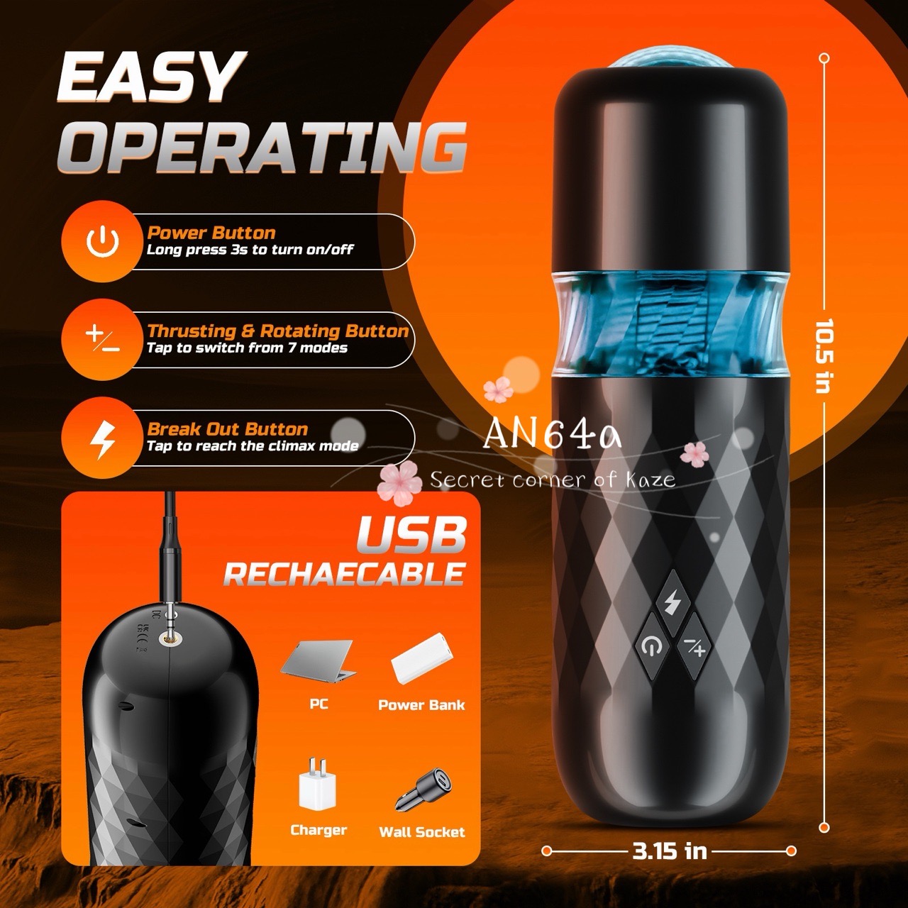 Máy xoay thiên văn AN64a