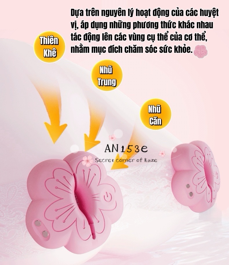 Kẹp ti sakura AN153e