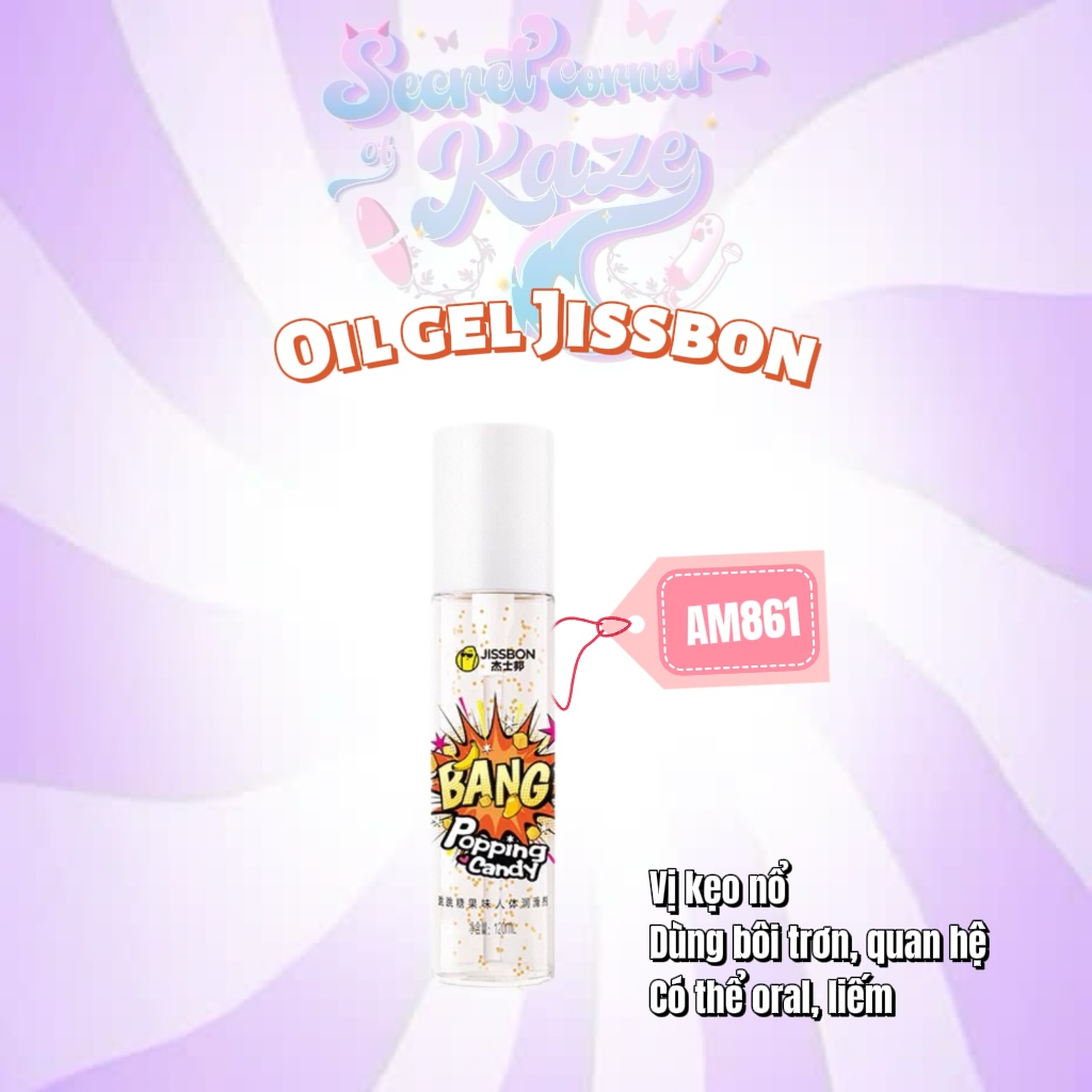 Gel bôi trơn vị trái cây Jissbon 120ml AM861