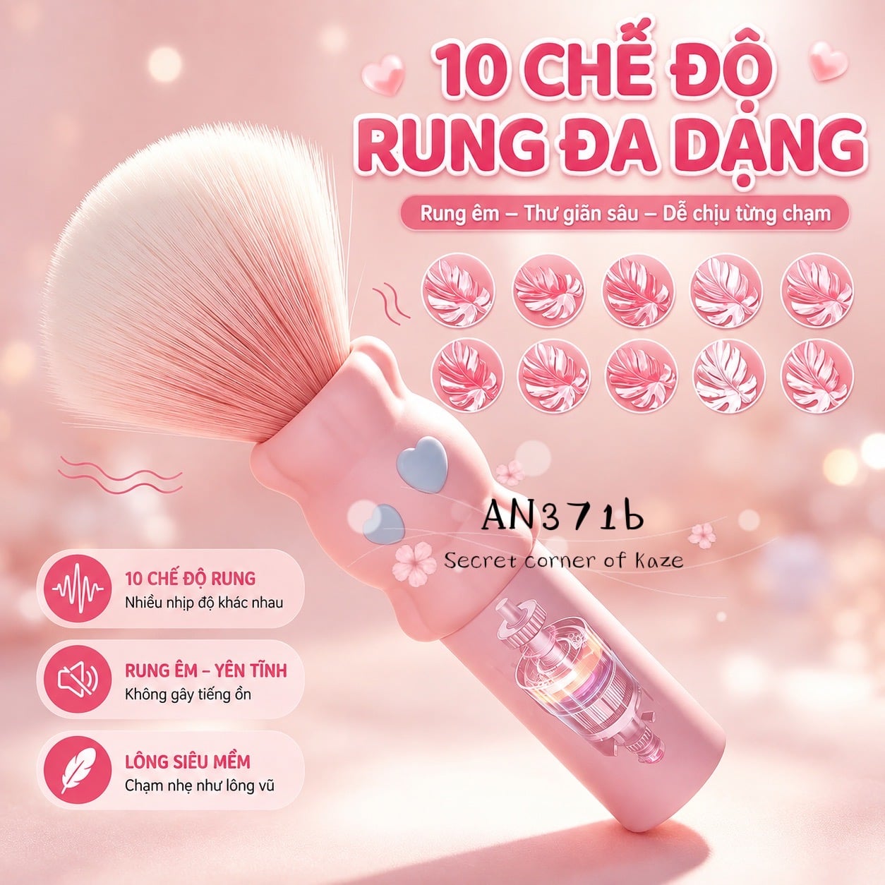 Cọ makeup xinh AN371b