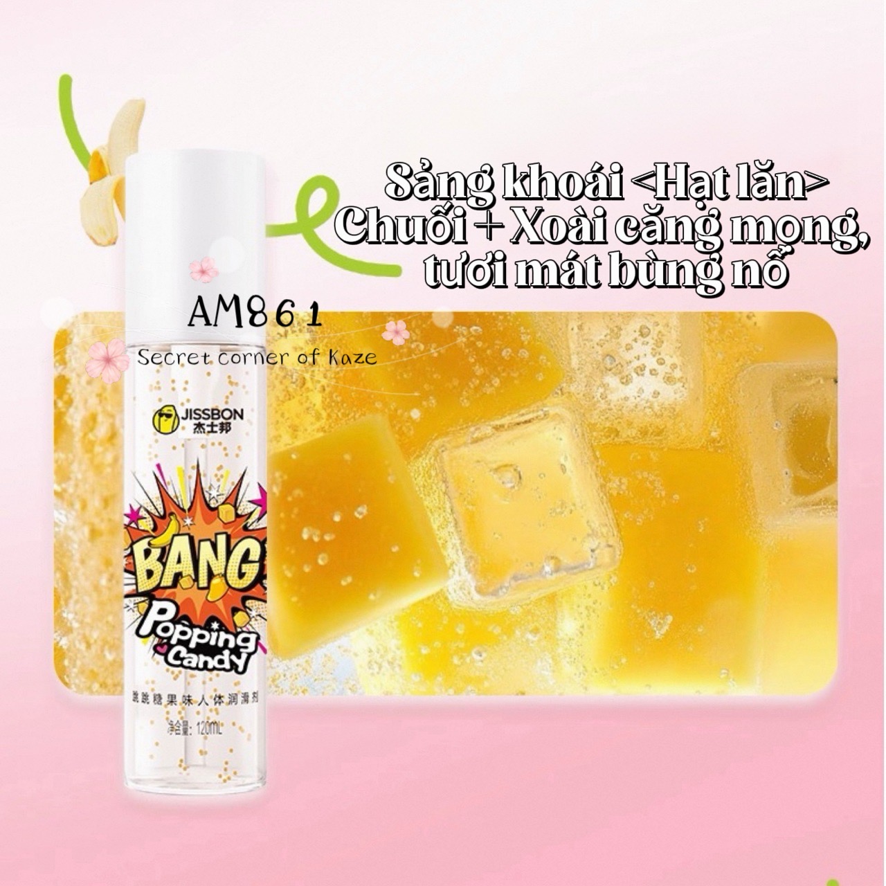 Gel bôi trơn vị trái cây Jissbon 120ml AM861