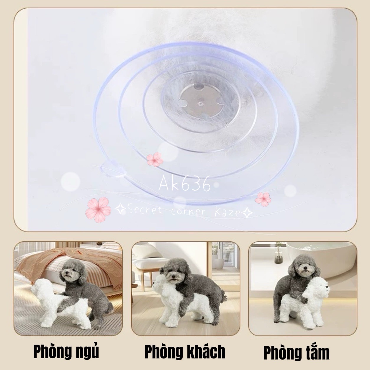 Sex doll for dog - Sextoy cho cún cưng ( Ak636 )