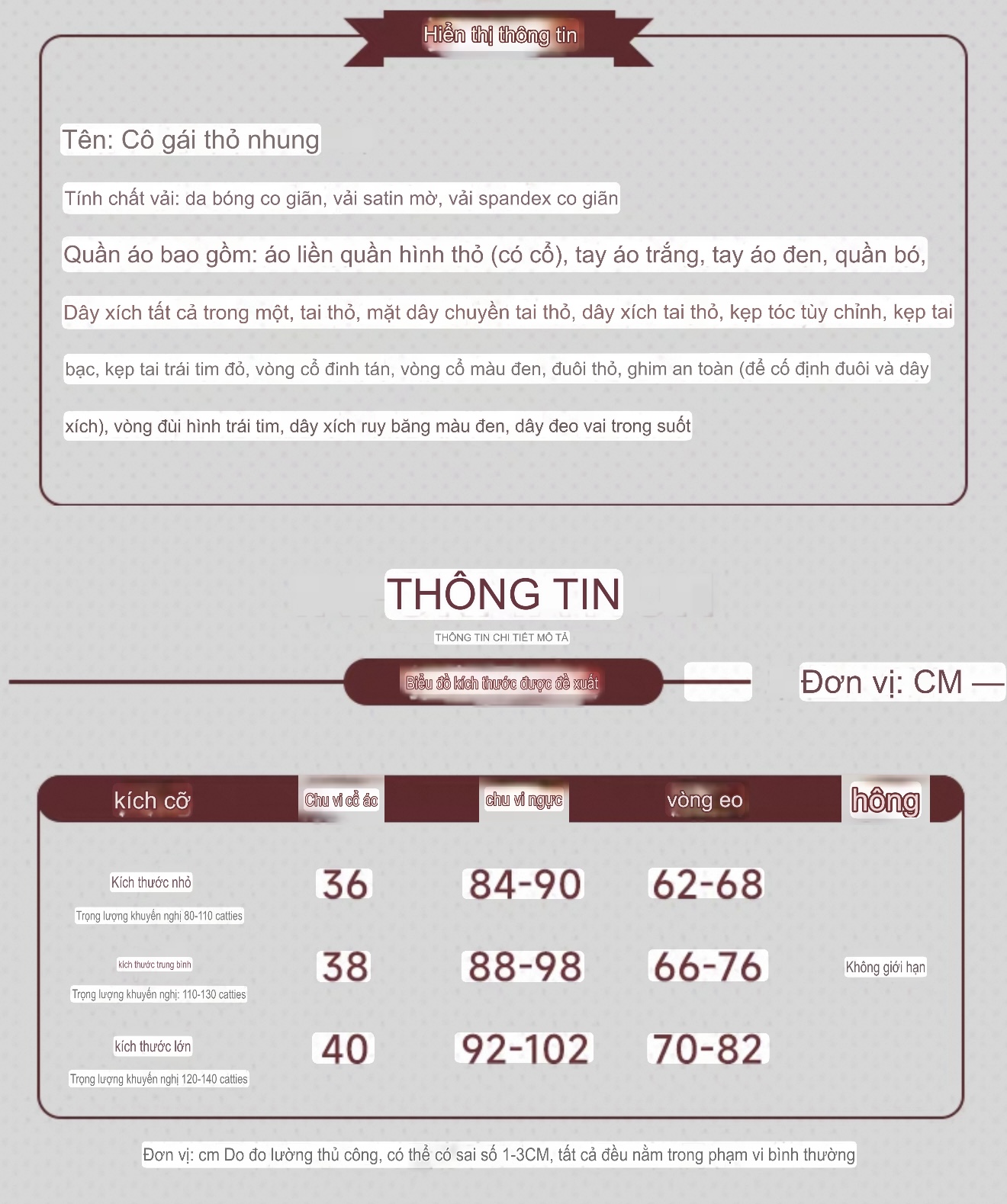 Bunny cute girl CT184a