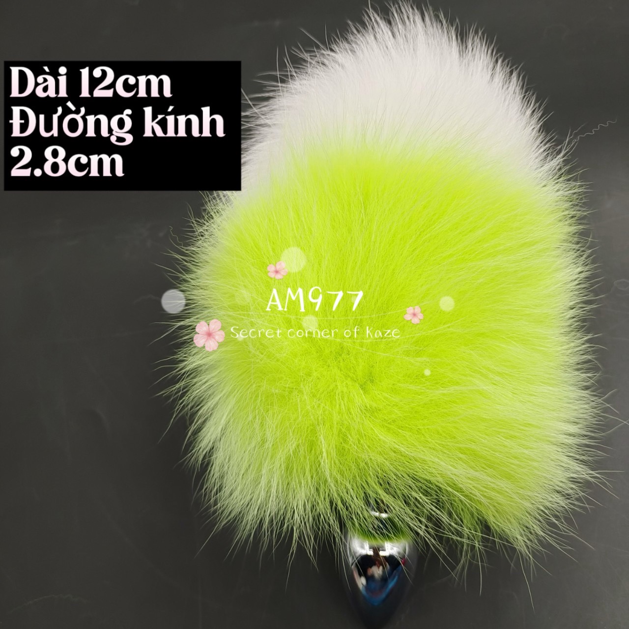 Đuôi thỏ nhiều màu AM977