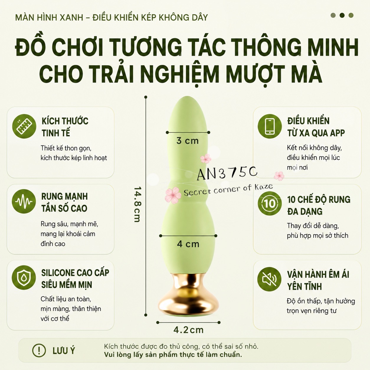 Miji green plug AN375c