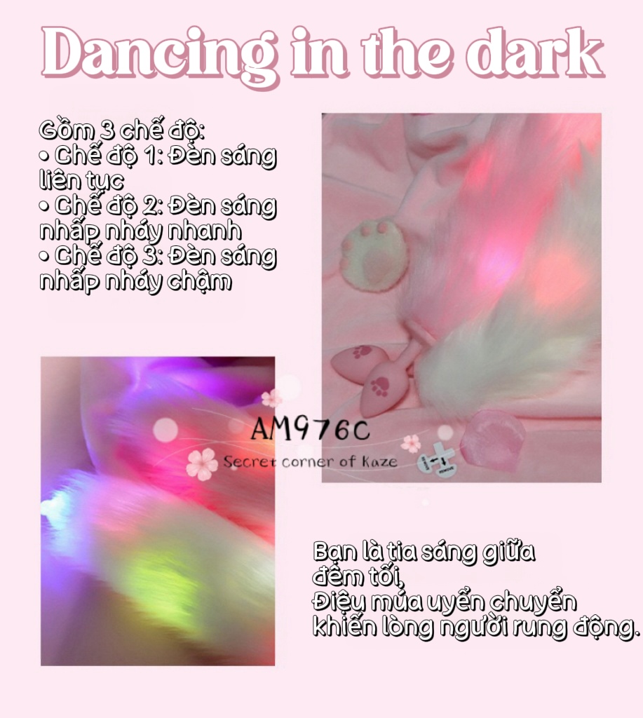 Đuôi mèo đèn led AM976c