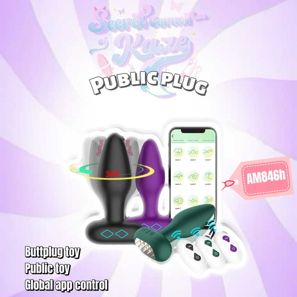 Pulic buttplug AM846H