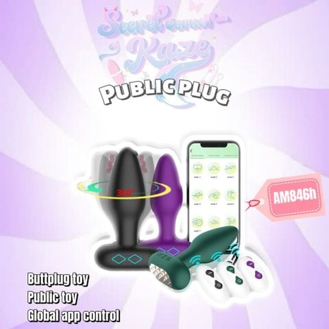 Pulic buttplug AM846H