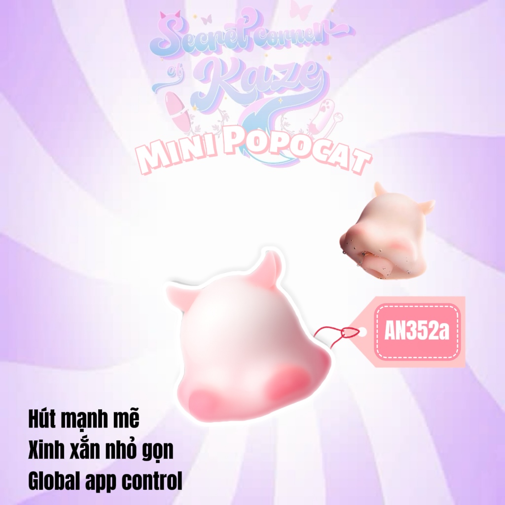 Mini popocat monster AN352a