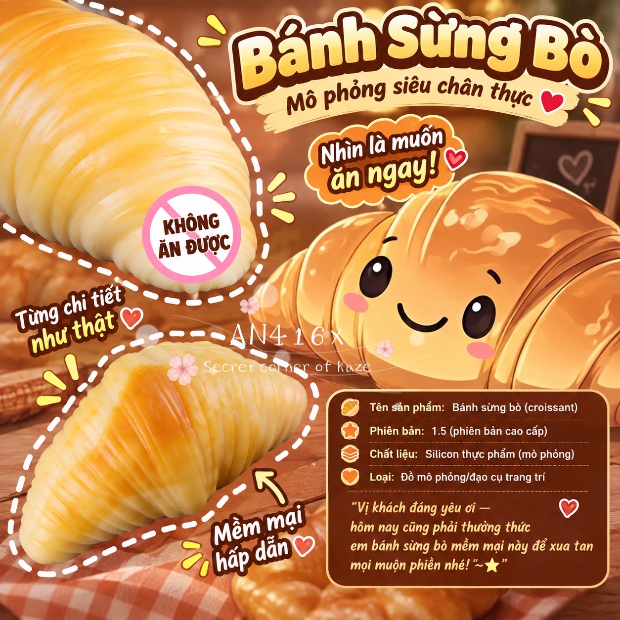 Series bánh mì AN416x