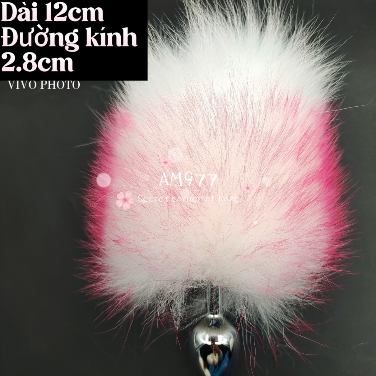 Đuôi thỏ nhiều màu AM977