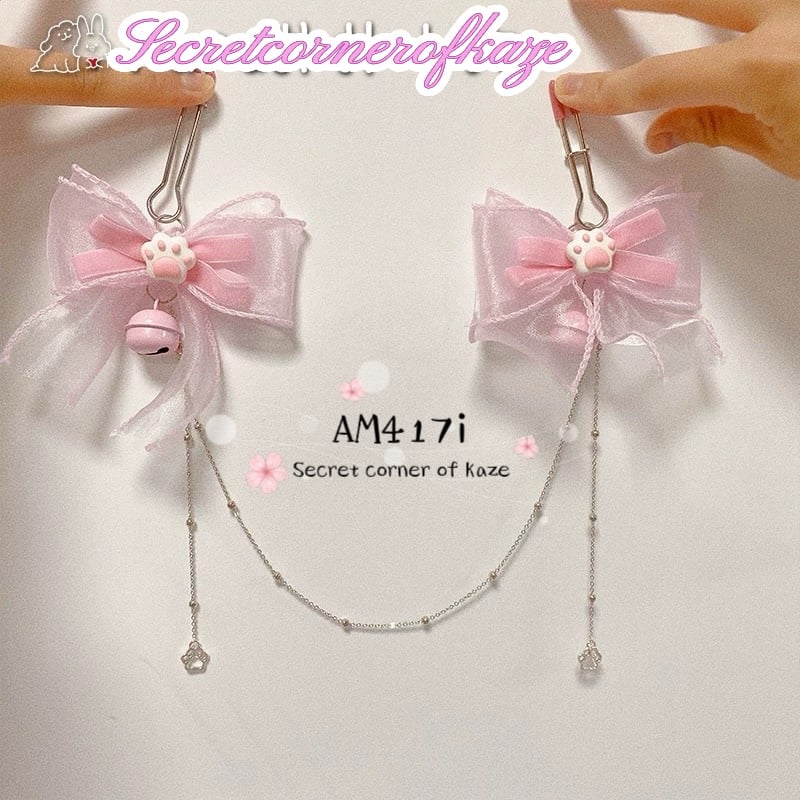 Kẹp ti chân mèo bông AM417h