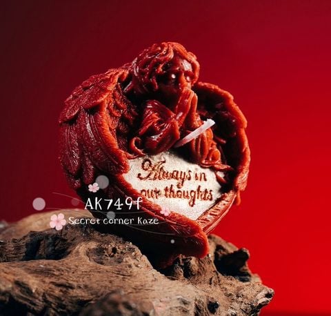 Nến tim thiên thần Ak749f