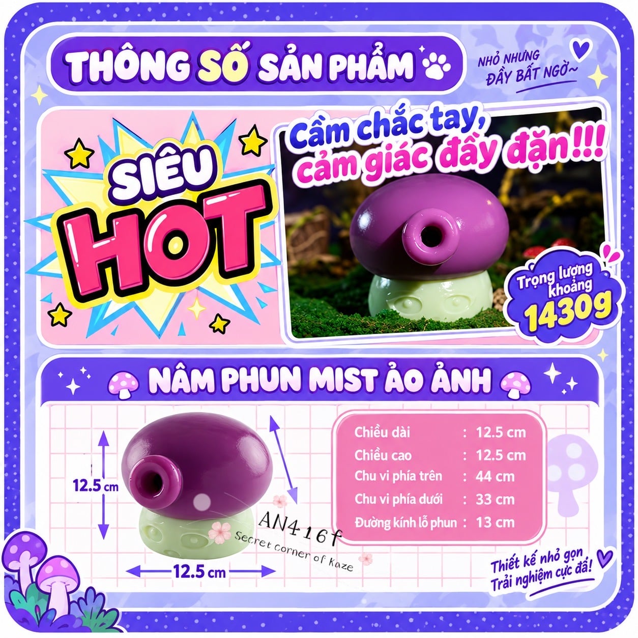 Nấm plants vs zombies AN416f