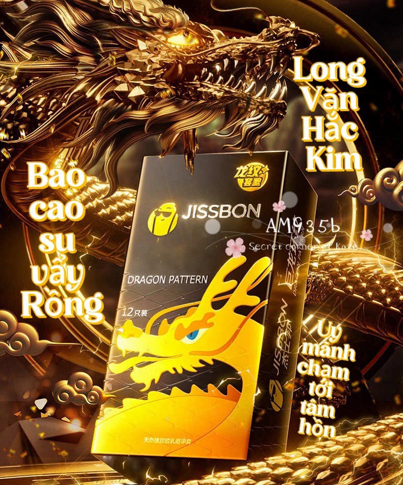 Bao cao su vẩy rồng  AM935b