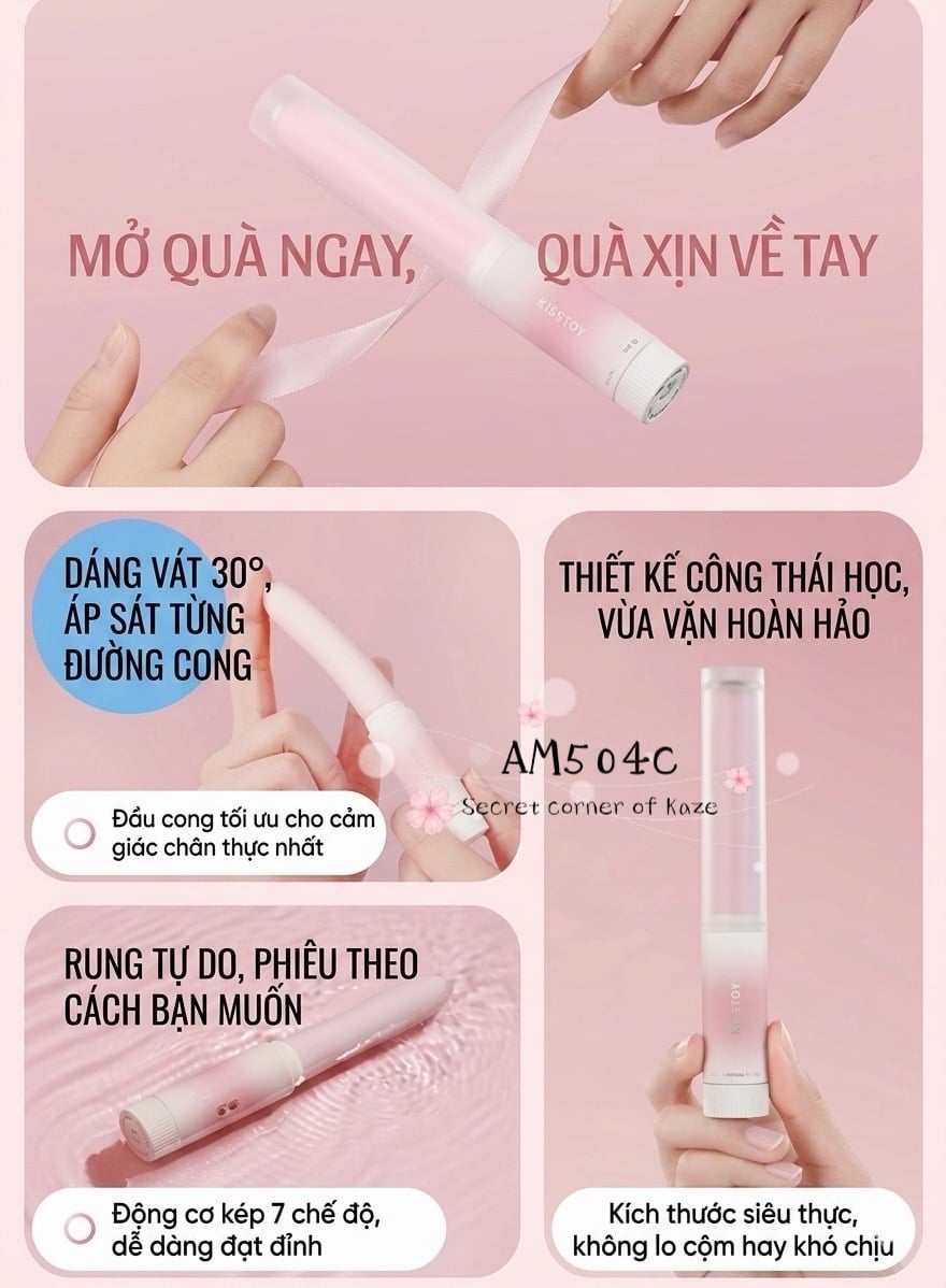 Son môi hồng AM504c