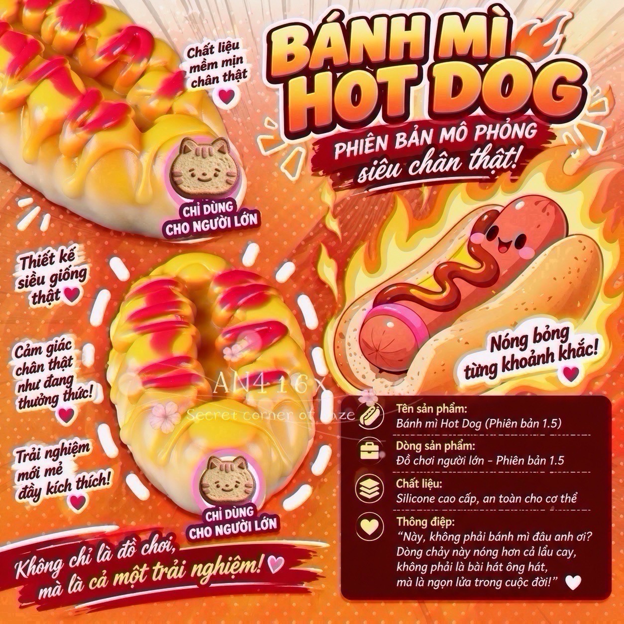 Series bánh mì AN416x