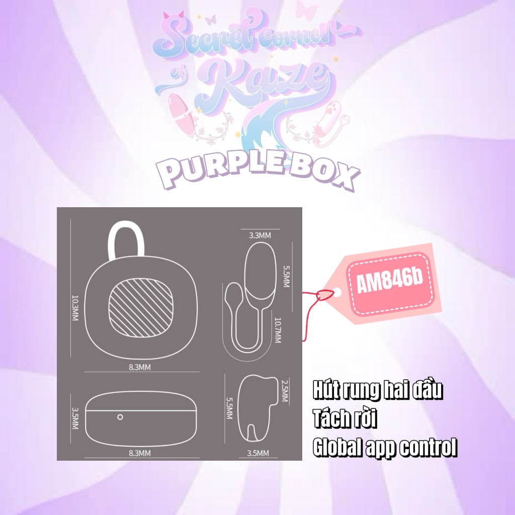 Purple box AM846b