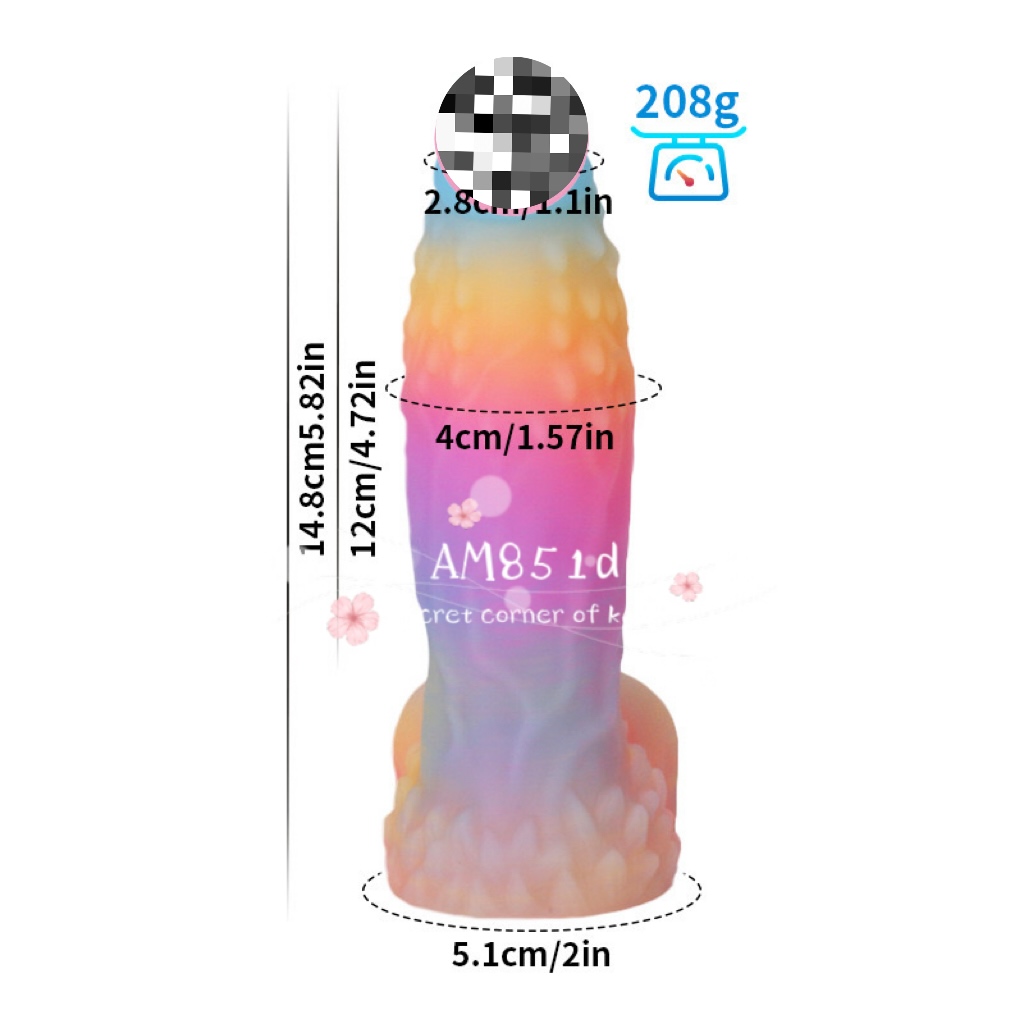 Bạch trạch dildo AM851d