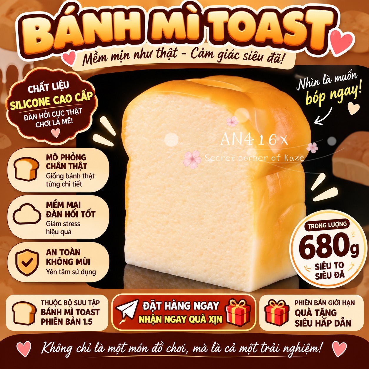 Series bánh mì AN416x