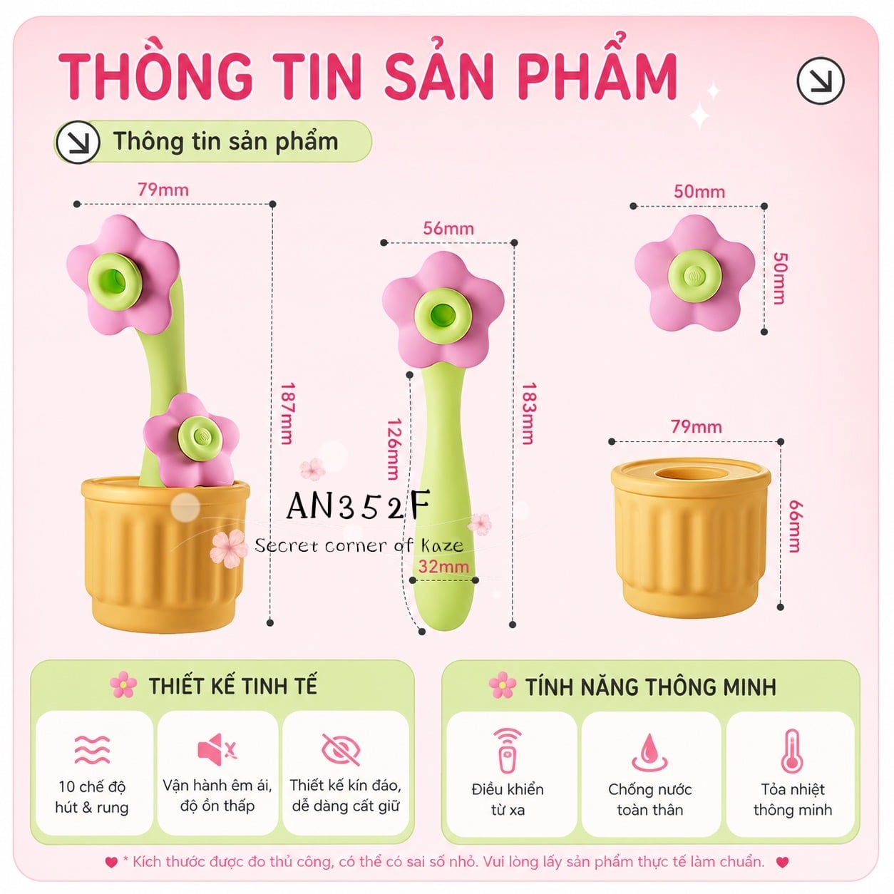 Hướng dương hồng AN352F